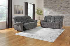 J&M Furniture - Ashley Furniture - Foreside Reclining Sofa and Loveseat - Reclining Sofa and Loveseat - 38104U1