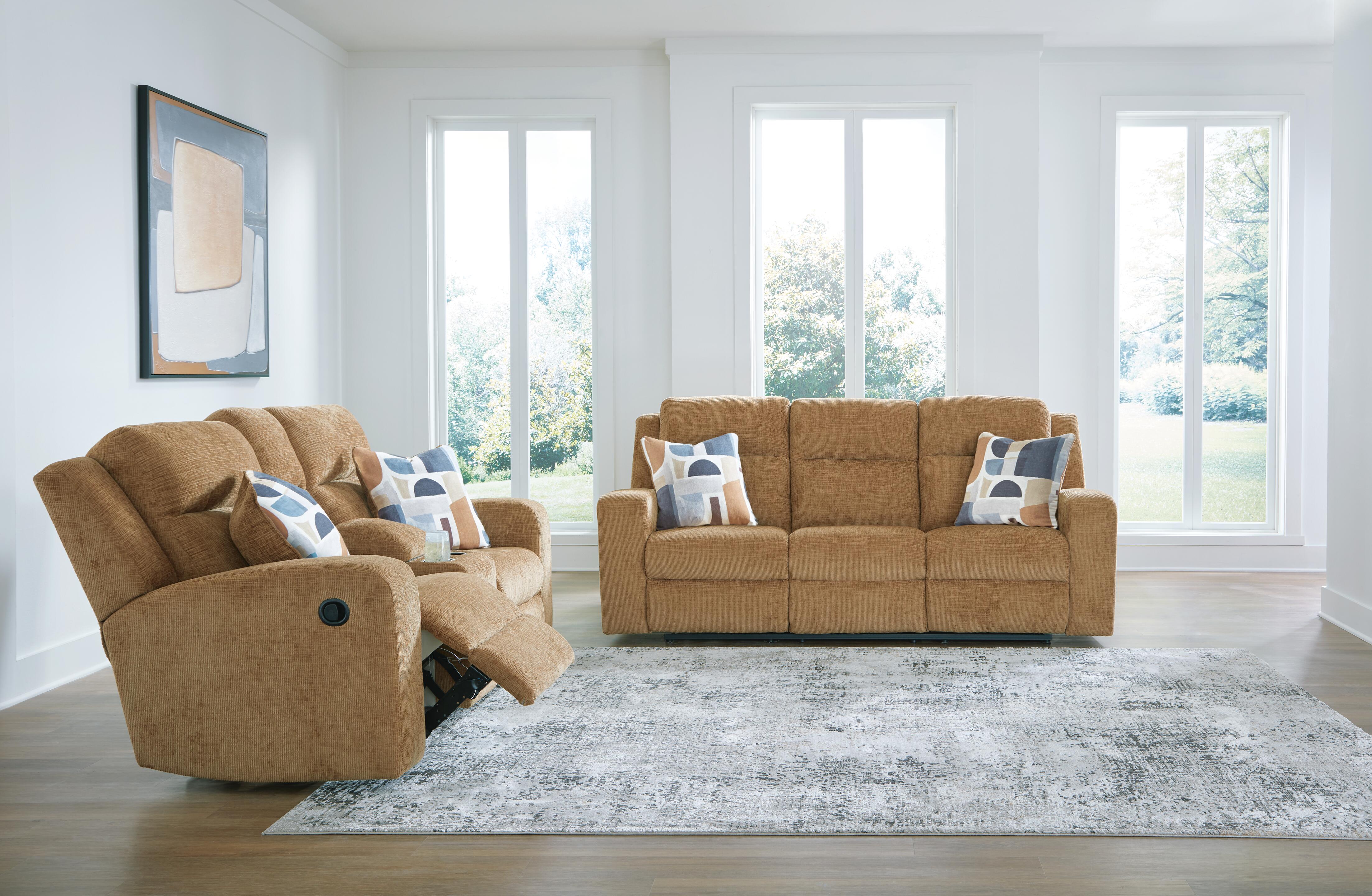 J&M Furniture - Ashley Furniture - Kanlow Reclining Sofa and Loveseat - Reclining Sofa and Loveseat - 38605U1