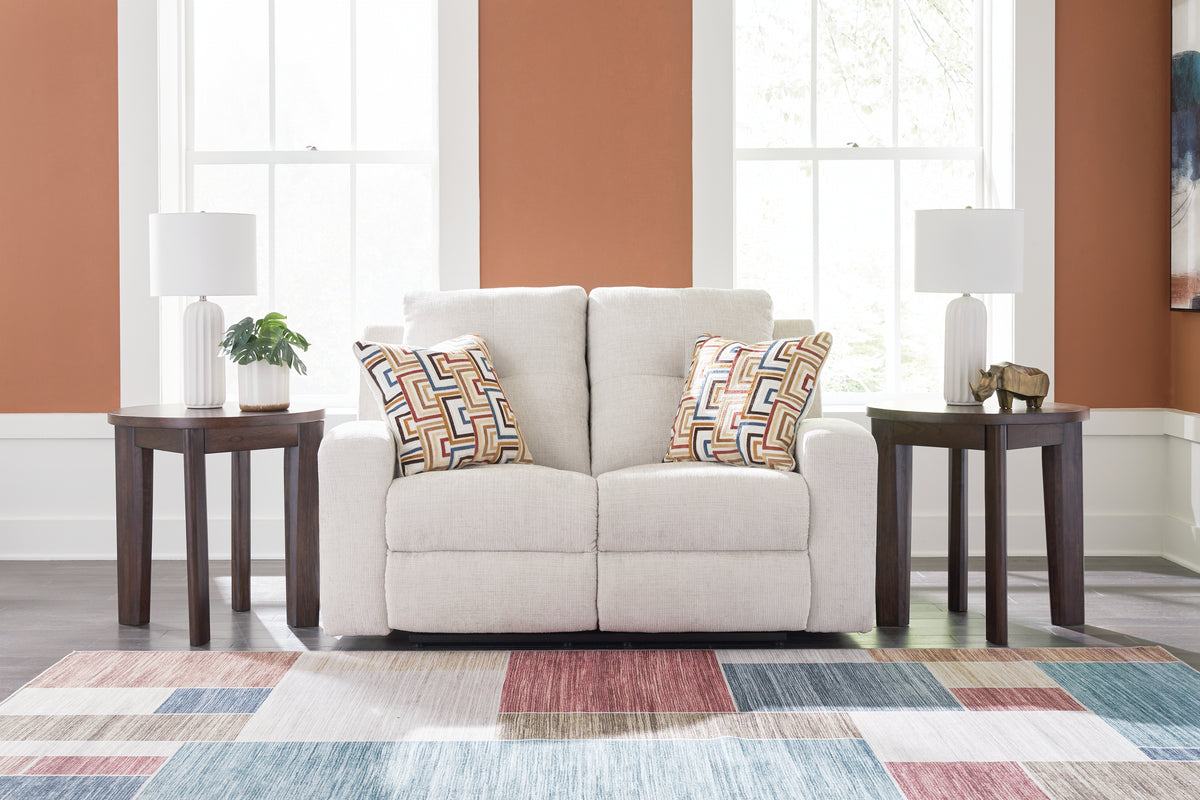 J&M Furniture - Ashley Furniture - Danum Reclining Loveseat - Reclining Loveseat / Ink - 3880686