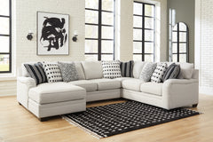 J&M Furniture - Ashley Furniture - Huntsworth 4-Piece Sectional with Chaise - RAF 4-Piece Sectional with Chaise / Dove Gray - 39702S3