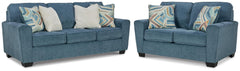 J&M Furniture - Ashley Furniture - Cashton Queen Sofa Sleeper and Loveseat - Queen Sofa Sleeper and Loveseat - 40605U4