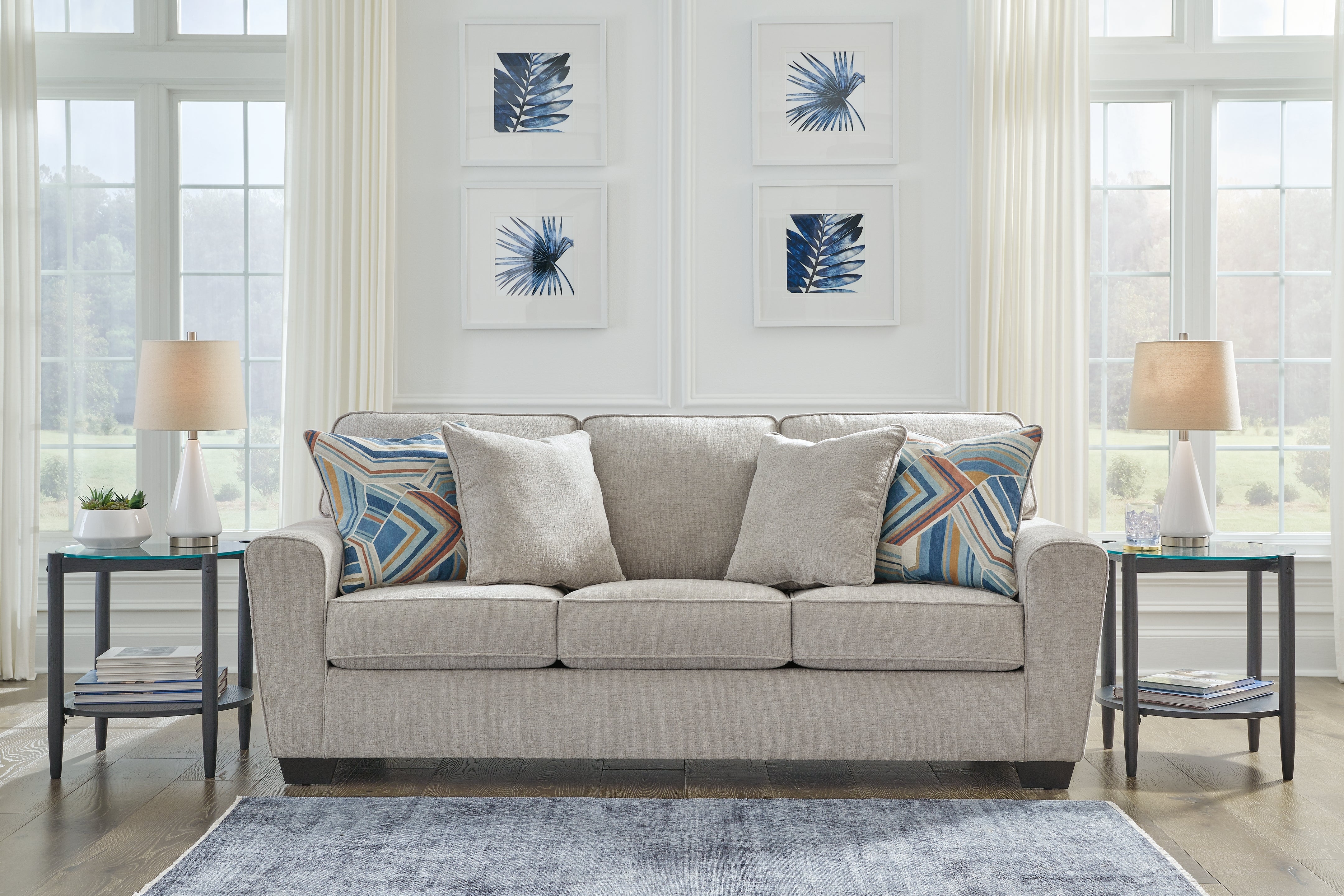 J&M Furniture - Ashley Furniture - Cashton Sofa - Sofa / Ice - 4060638