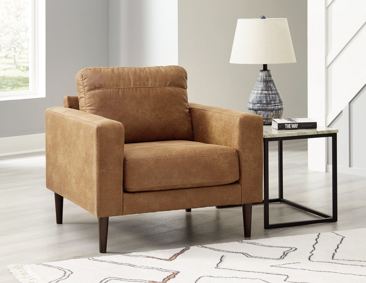 J&M Furniture - Ashley Furniture - Telora Chair - Chair / Caramel - 4100220