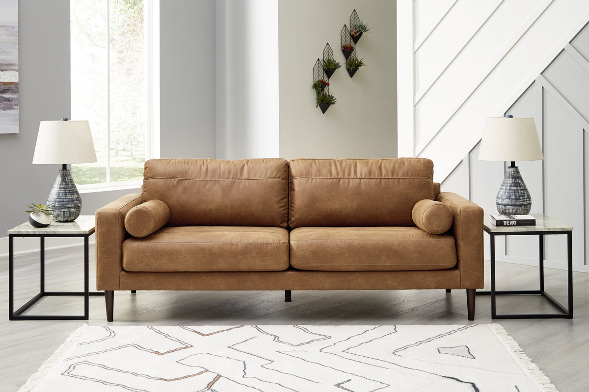 J&M Furniture - Ashley Furniture - Telora Sofa - Sofa / Caramel - 4100238