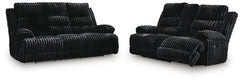 Rhine Falls Power Reclining Sofa and Loveseat
