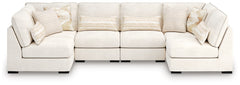 J&M Furniture - Ashley Furniture - Donelson Creek 6-Piece Sectional - 6-Piece Sectional / Vanilla - 48002S3