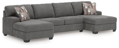 Newellen 3-Piece Sleeper Sectional with Double Chaise