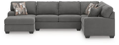 Newellen 3-Piece Sleeper Sectional with Chaise