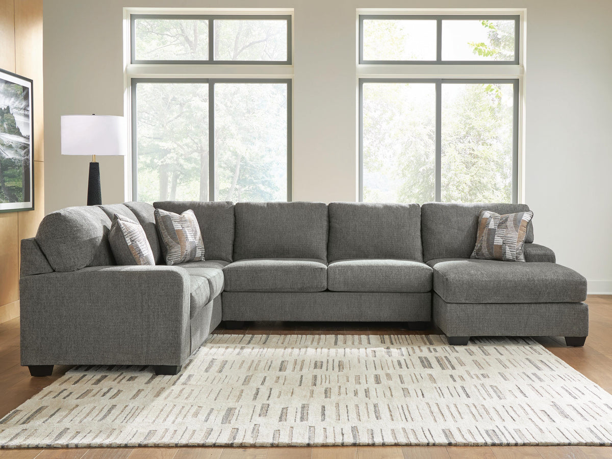 J&M Furniture - Ashley Furniture - Clarington 3-Piece Sectional with Chaise - LAF 3-Piece Sectional with Chaise - PC48405S2