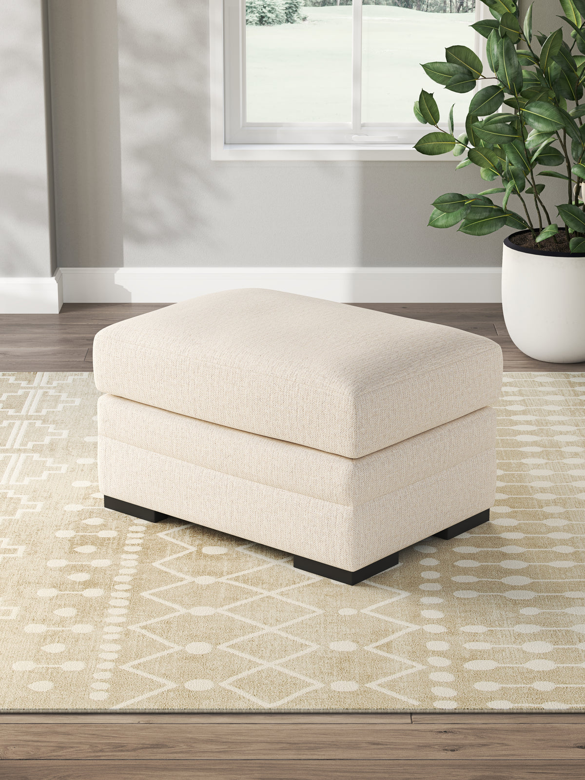 J&M Furniture - Ashley Furniture - Lango Ottoman - Ottoman / Jute - 4860214