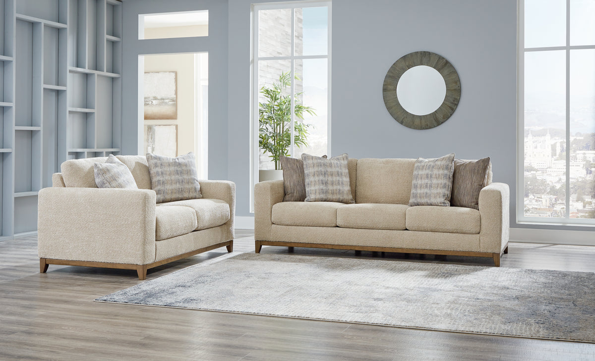 J&M Furniture - Ashley Furniture - Parklynn Sofa and Loveseat - Sofa and Loveseat - 48902U1