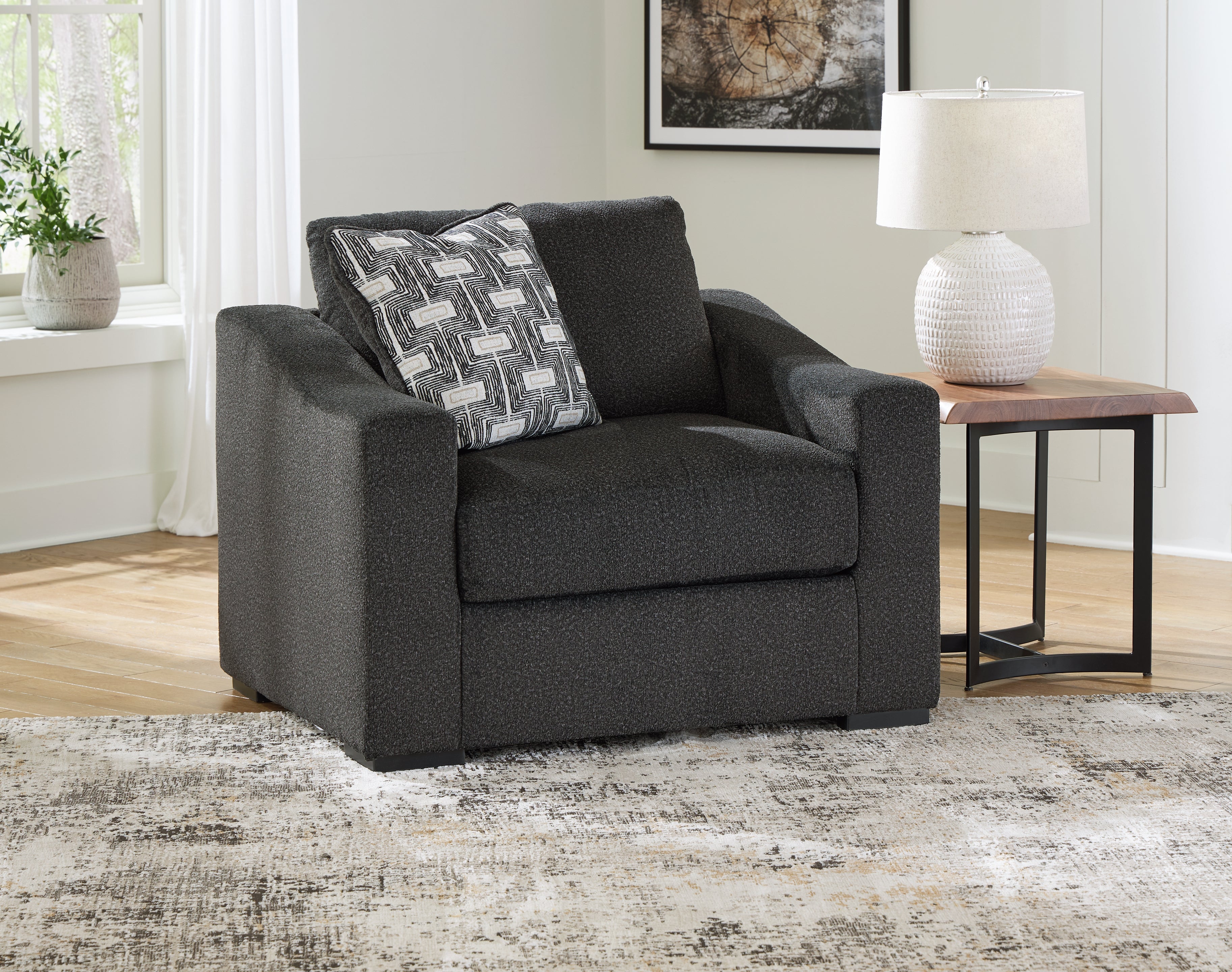 J&M Furniture - Ashley Furniture - Wryenlynn Oversized Chair - Chair and a Half - 4940523