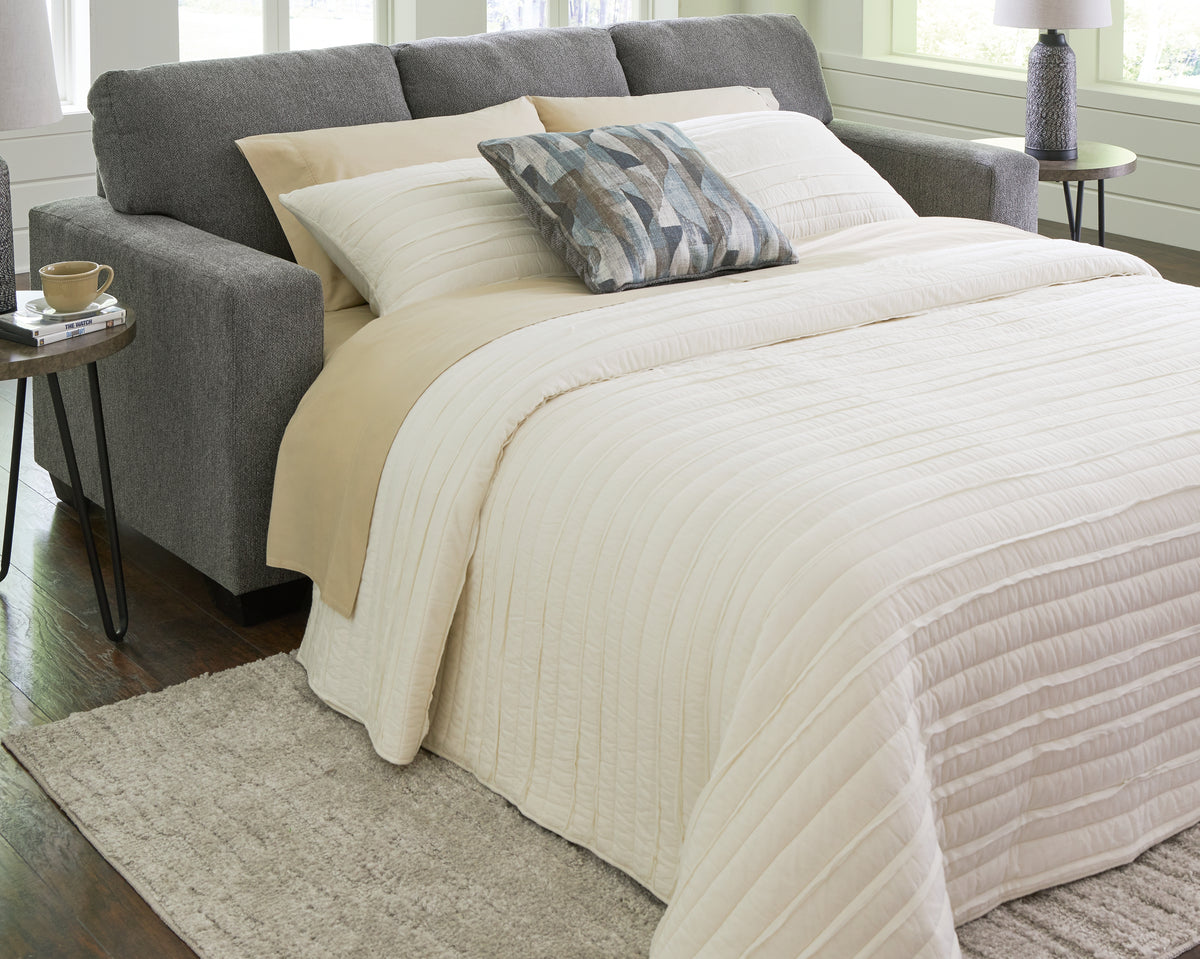 J&M Furniture - Ashley Furniture - Deltona Queen Sofa Sleeper - Queen Sofa Sleeper / Graphite - 5120539