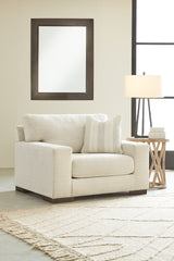 J&M Furniture - Ashley Furniture - Maggie Oversized Chair - Chair and a Half / Flax - 5200423