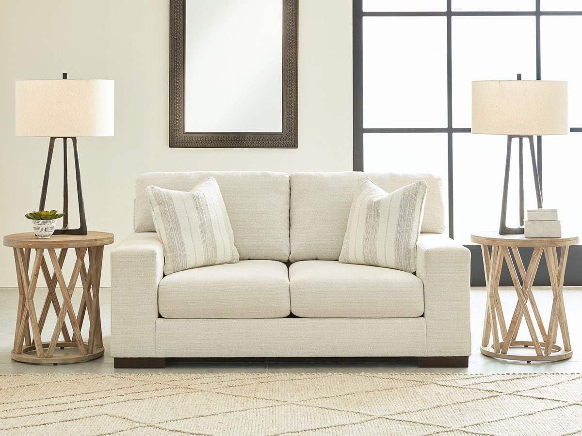 J&M Furniture - Ashley Furniture - Maggie Loveseat - Loveseat / Flax - 5200435
