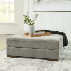 J&M Furniture - Ashley Furniture - Bayless Oversized Accent Ottoman - Oversized Accent Ottoman / Smoke - 5230408