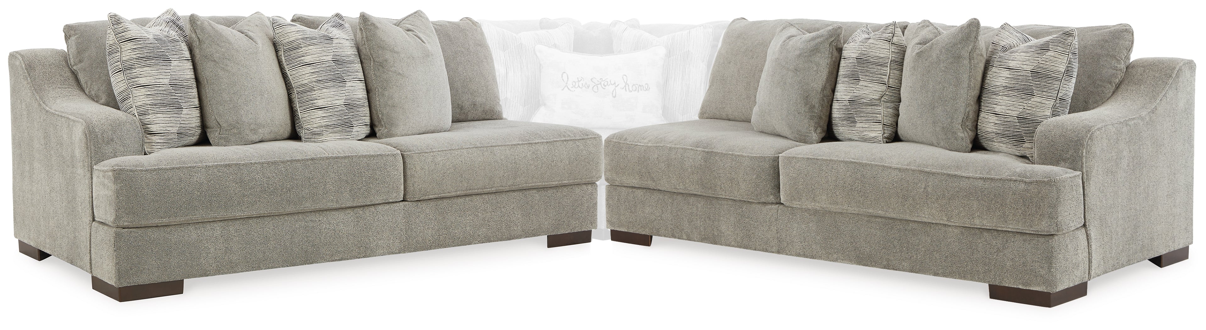 J&M Furniture - Ashley Furniture - Bayless 2-Piece Sectional - 2-Piece Sectional / Smoke - 52304U1