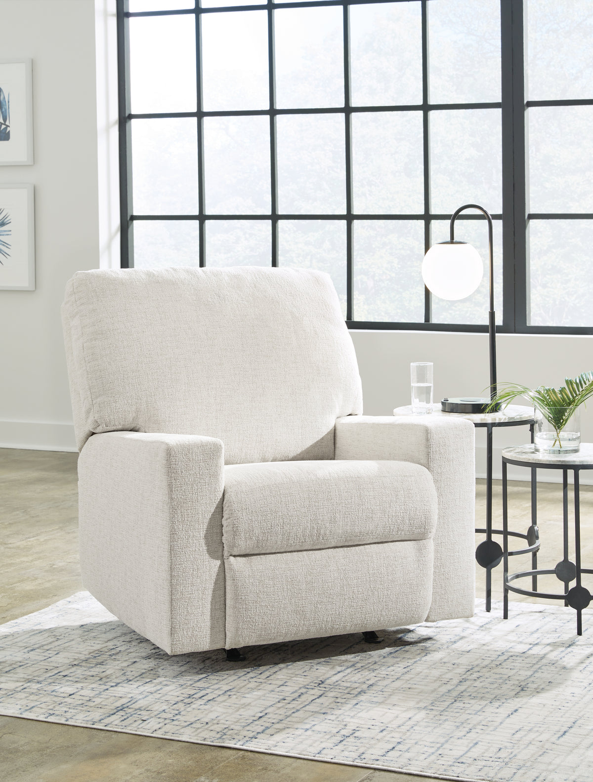 J&M Furniture - Ashley Furniture - Rannis Recliner - Rocker Recliner / Pewter - 5360225