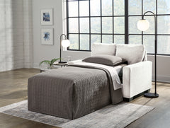 J&M Furniture - Ashley Furniture - Rannis Twin Sofa Sleeper - Twin Sofa Sleeper / Snow - 5360337