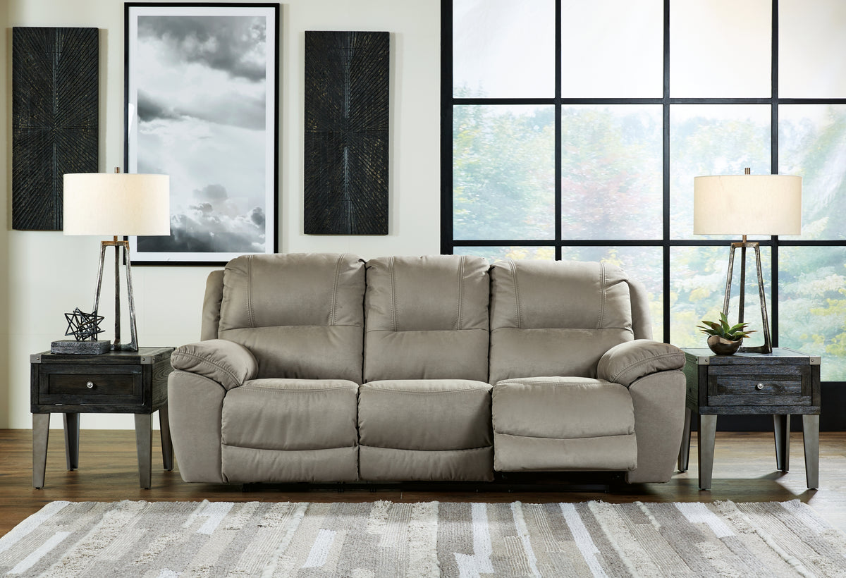 J&M Furniture - Ashley Furniture - Next-Gen Gaucho Reclining Sofa - Reclining Sofa / Putty - 5420388