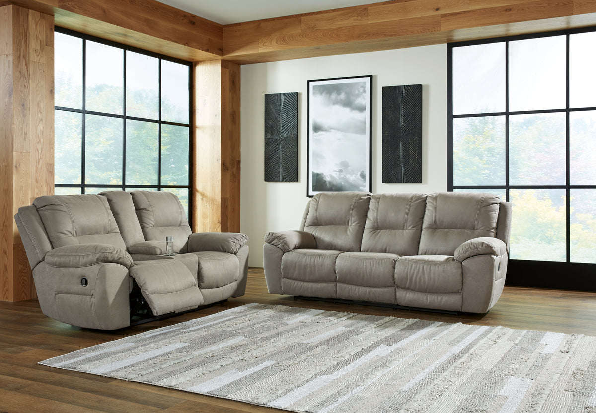 J&M Furniture - Ashley Furniture - Next-Gen Gaucho Reclining Sofa and Loveseat - Reclining Sofa and Loveseat / Putty - 54203U1