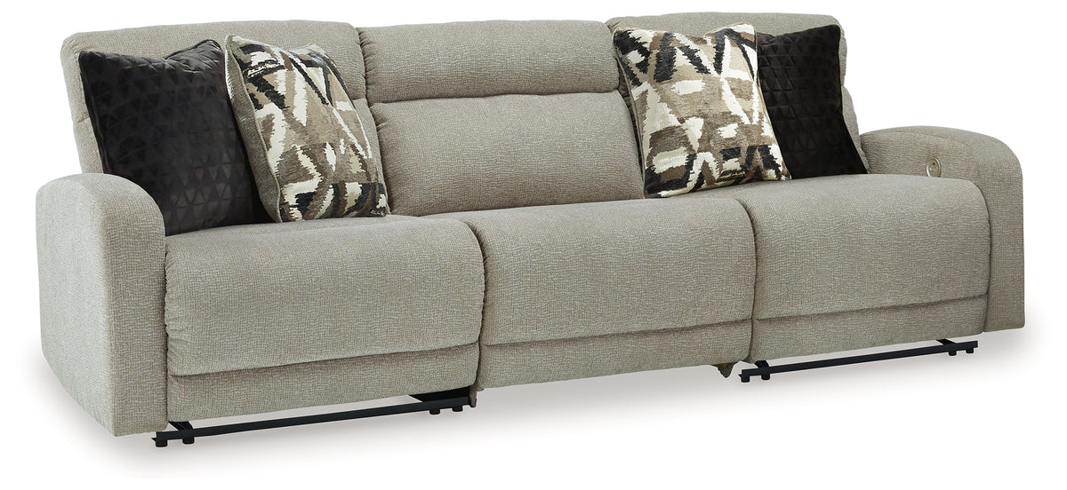 J&M Furniture - Ashley Furniture - Colleyville 3-Piece Power Reclining Sectional Sofa - 3-Piece Power Reclining Sectional Sofa - 54405S8