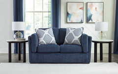 J&M Furniture - Ashley Furniture - Evansley Loveseat - Loveseat / Pewter - 5450335