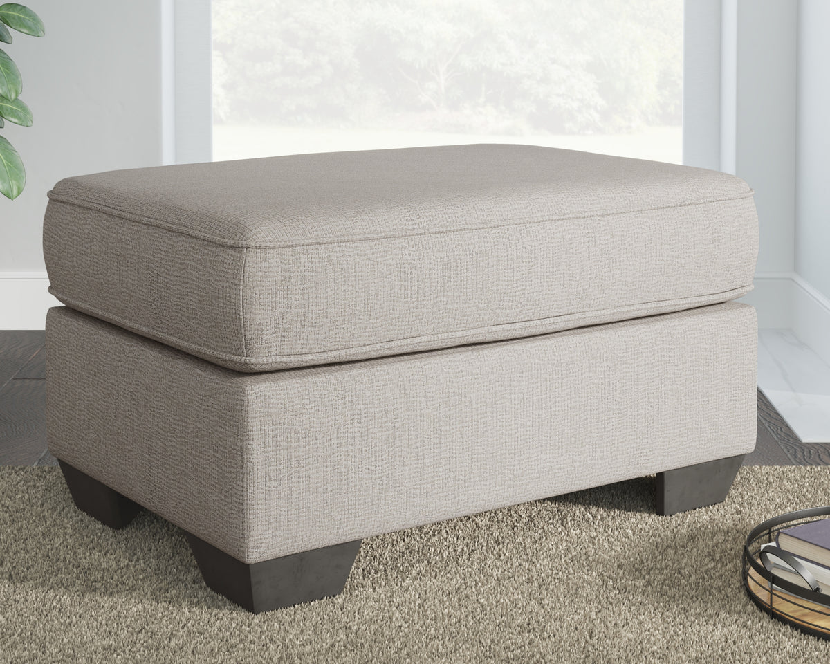 J&M Furniture - Ashley Furniture - Greaves Ottoman - Ottoman / Stone - 5510414
