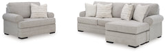 J&M Furniture - Ashley Furniture - Eastonbridge Sofa Chaise and Oversized Chair - Sofa Chaise and Oversized Chair - 56603U3