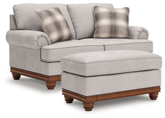 J&M Furniture - Ashley Furniture - Clearbrooke Loveseat and Ottoman - Loveseat and Ottoman - PC56803U1