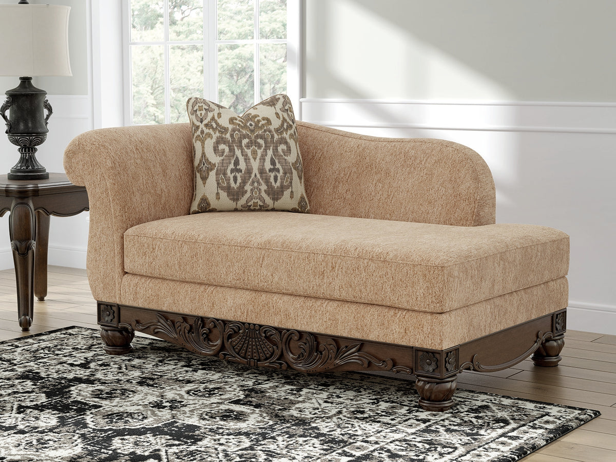 J&M Furniture - Ashley Furniture - Chelsworth Right-Arm Facing Corner Chaise - RAF Corner Chaise / Golden - PC5790516