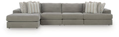 J&M Furniture - Ashley Furniture - Avaliyah 4-Piece Sectional with Chaise - RAF 4-Piece Sectional with Chaise - 58103S15