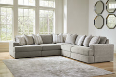 J&M Furniture - Ashley Furniture - Avaliyah 5-Piece Sectional - RAF 5-Piece Sectional / Ash - 58103S6