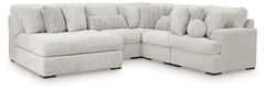 J&M Furniture - Ashley Furniture - Cuddle Plush 5-Piece Sectional with Chaise - 5-Piece Sectional with Chaise - PC59106S11