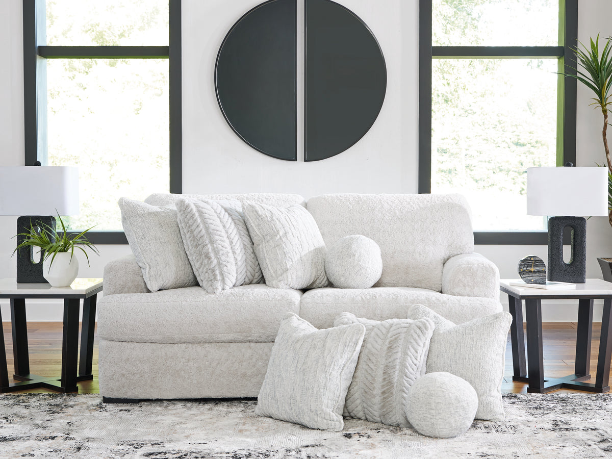 J&M Furniture - Ashley Furniture - Cuddle Plush 2-Piece Sectional - RAF 2-Piece Sectional / Arctic - PC59106S9