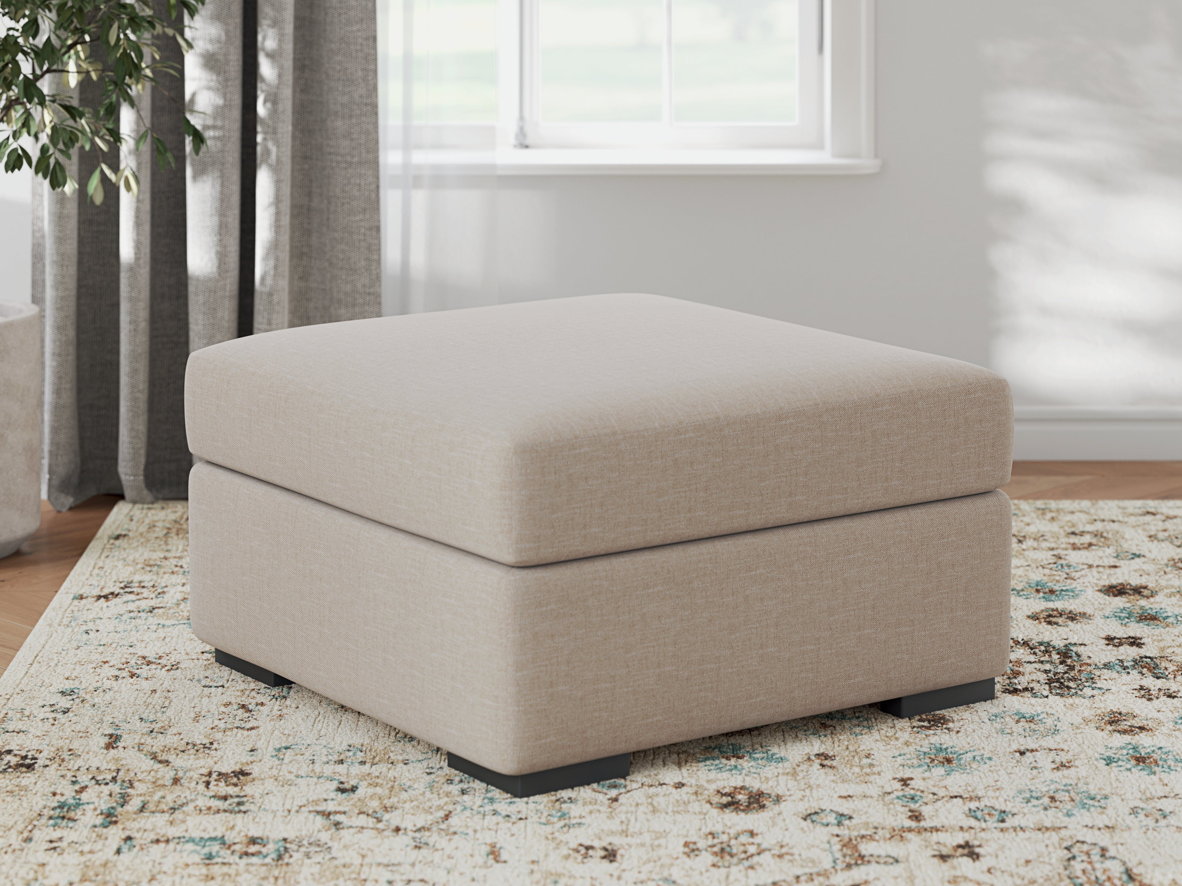J&M Furniture - Ashley Furniture - LadyMae Oversized Accent Ottoman - Oversized Accent Ottoman / Twill - 5940408