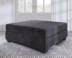 J&M Furniture - Ashley Furniture - Lavernett Oversized Accent Ottoman - Oversized Accent Ottoman / Charcoal - 5960308