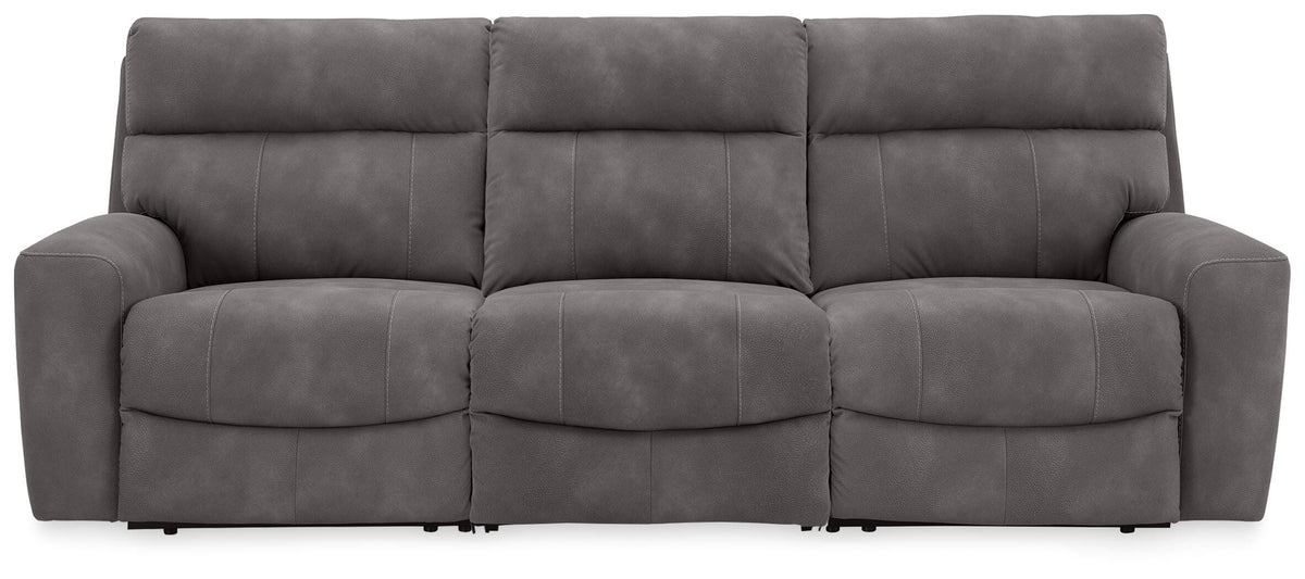 J&M Furniture - Ashley Furniture - Next-Gen Durapella 3-Piece Power Reclining Sectional - 3-Piece Power Reclining Sectional - 61003S9