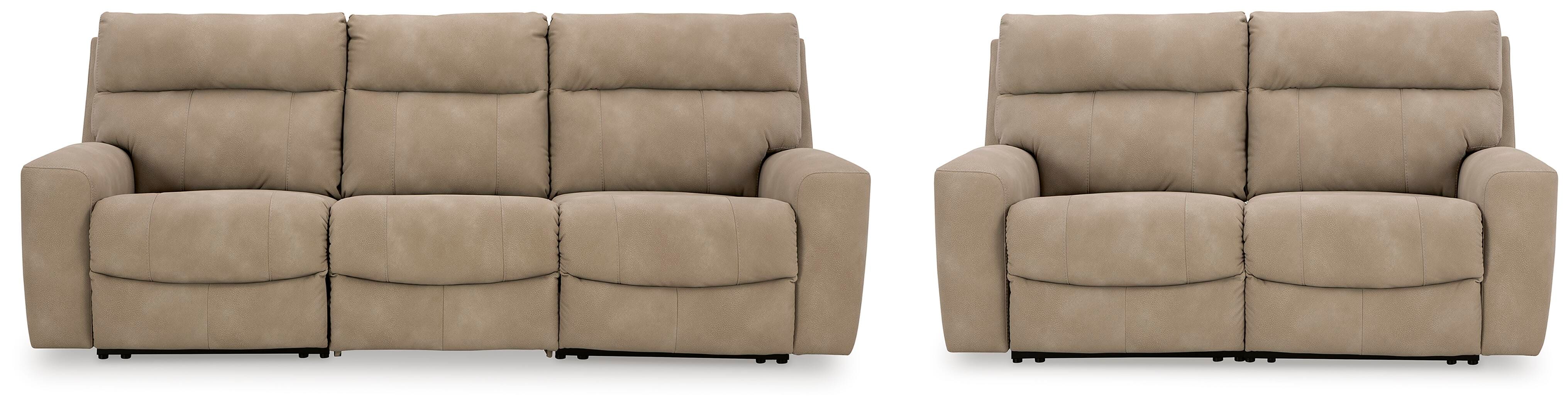 J&M Furniture - Ashley Furniture - Next-Gen Durapella 3-Piece Sectional Sofa and 2-Piece Sectional Loveseat - 3-Piece Sectional Sofa and 2-Piece Sectional Loveseat - 61004S9