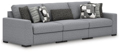 J&M Furniture - Ashley Furniture - Bealton 3-Piece Sectional - RAF 3-Piece Sectional / Salt and Pepper - 61305S2