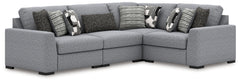 J&M Furniture - Ashley Furniture - Bealton 4-Piece Sectional - RAF 4-Piece Sectional / Salt and Pepper - 61305S5
