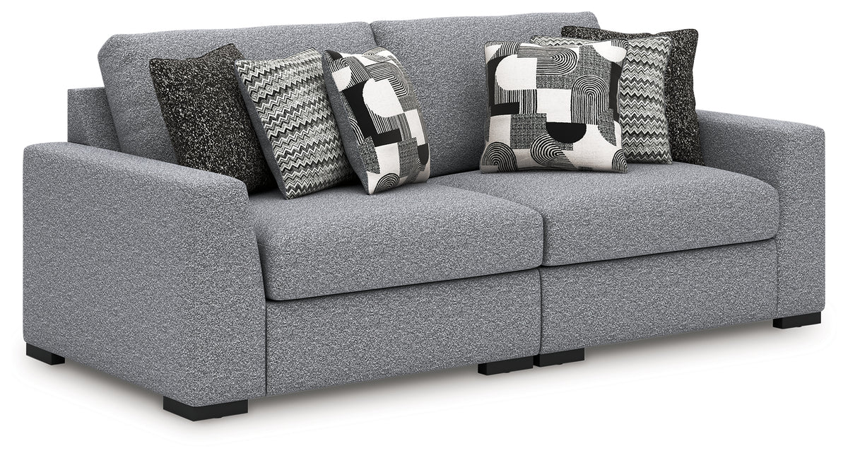 J&M Furniture - Ashley Furniture - Bealton 2-Piece Sectional - RAF 2-Piece Sectional / Salt and Pepper - 61305S1
