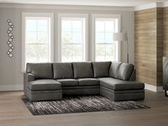 J&M Furniture - Ashley Furniture - Lofton-Pike 2-Piece Sectional with Chaise - LAF 2-Piece Sectional with Chaise / Shadow - PC61610S1