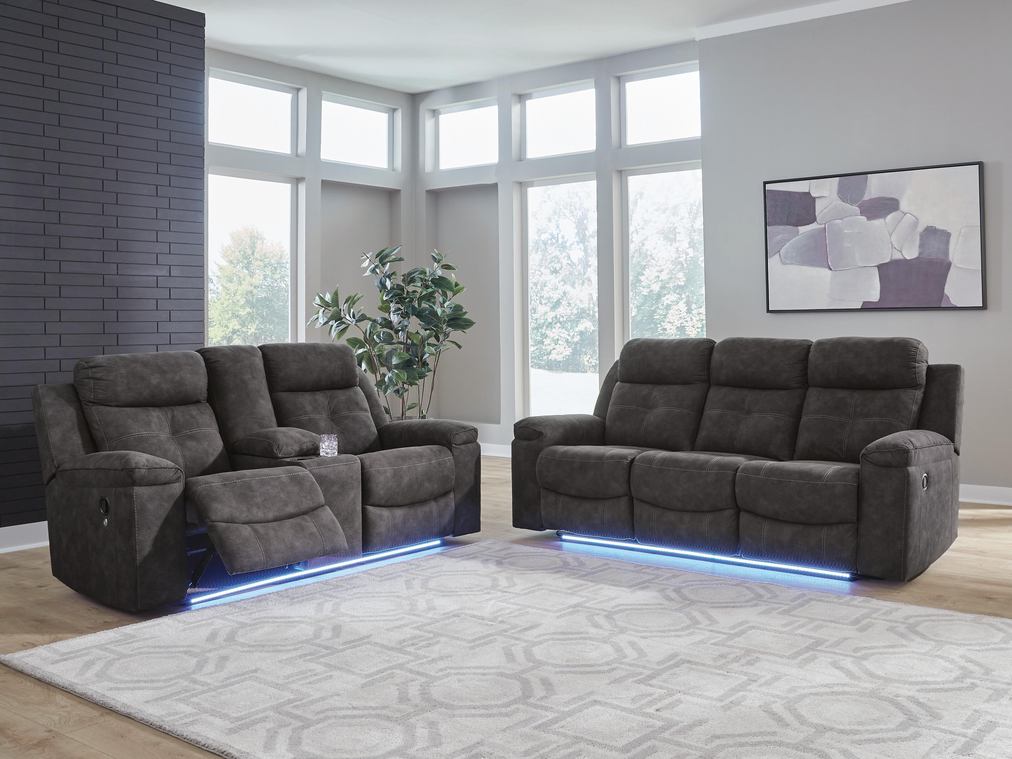 J&M Furniture - Ashley Furniture - Brysonview Reclining Sofa and Loveseat - Reclining Sofa and Loveseat - 63605U1
