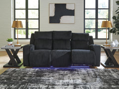 J&M Furniture - Ashley Furniture - Belvarrow Power Reclining Sofa - PWR REC Sofa with ADJ Headrest - PC6420215