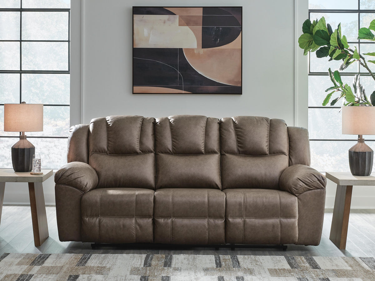 J&M Furniture - Ashley Furniture - Lowilla Reclining Sofa - Reclining Sofa - PC6450688