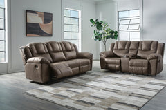J&M Furniture - Ashley Furniture - Lowilla Reclining Sofa and Loveseat - Reclining Sofa and Loveseat - PC64506U1