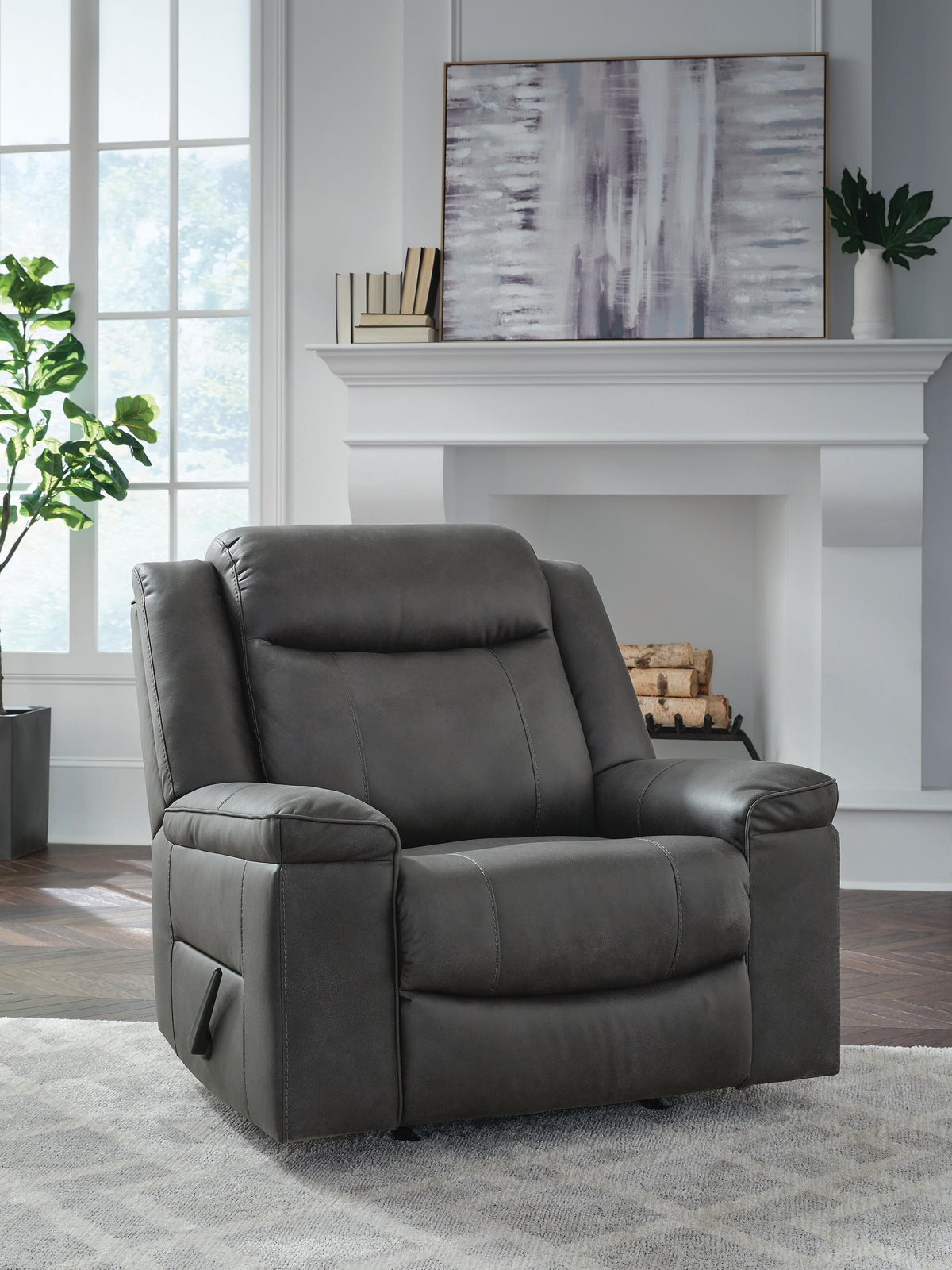 J&M Furniture - Ashley Furniture - Status Check Recliner - Rocker Recliner - PC6530725