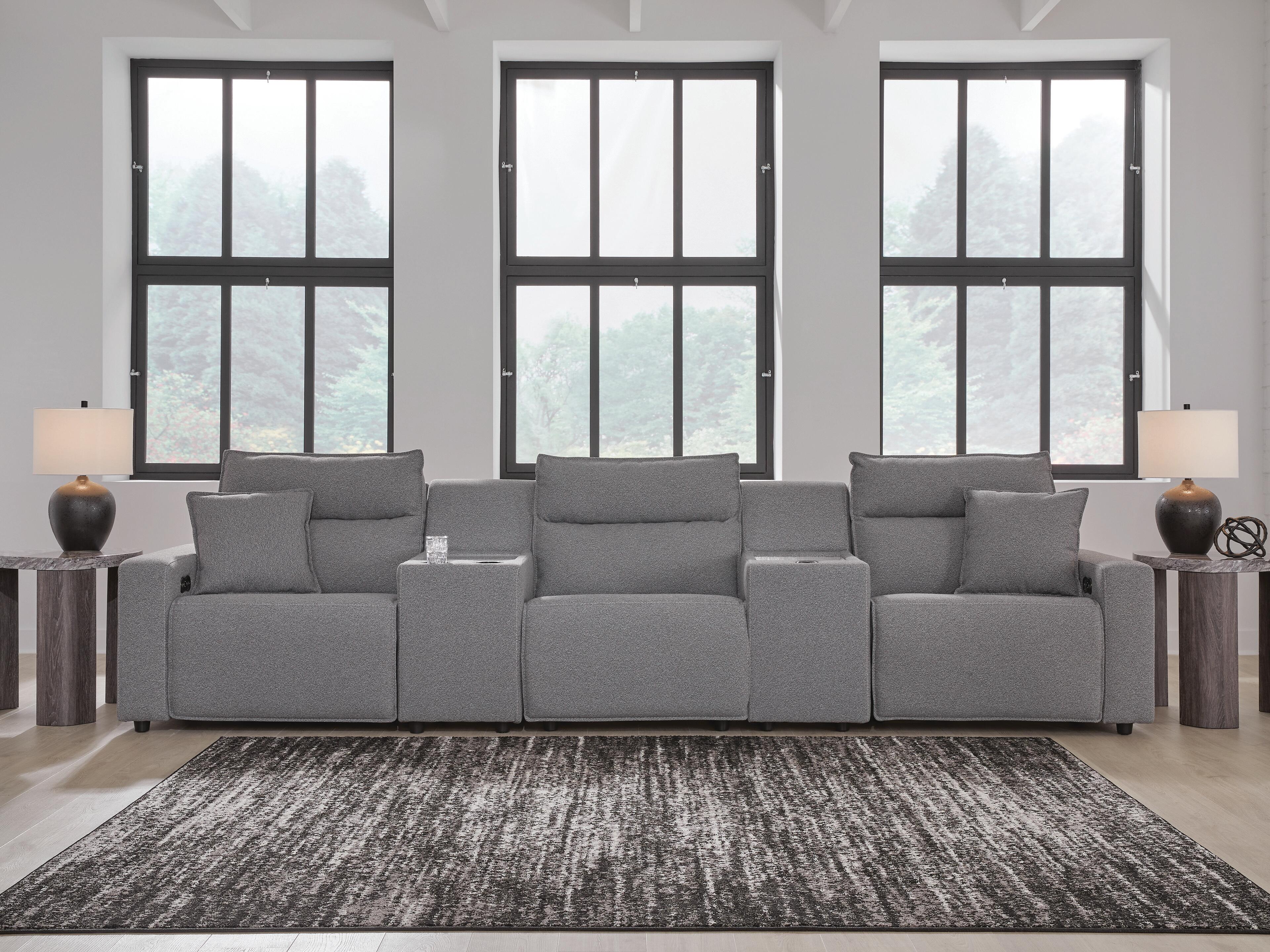 J&M Furniture - Ashley Furniture - Modmax II 5-Piece Power Reclining Sectional with Consoles - 5-Piece Power Reclining Sectional with Consoles - 65906S14