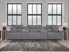 J&M Furniture - Ashley Furniture - Modmax II 5-Piece Power Reclining Sectional with Consoles - 5-Piece Power Reclining Sectional with Consoles - 65906S14